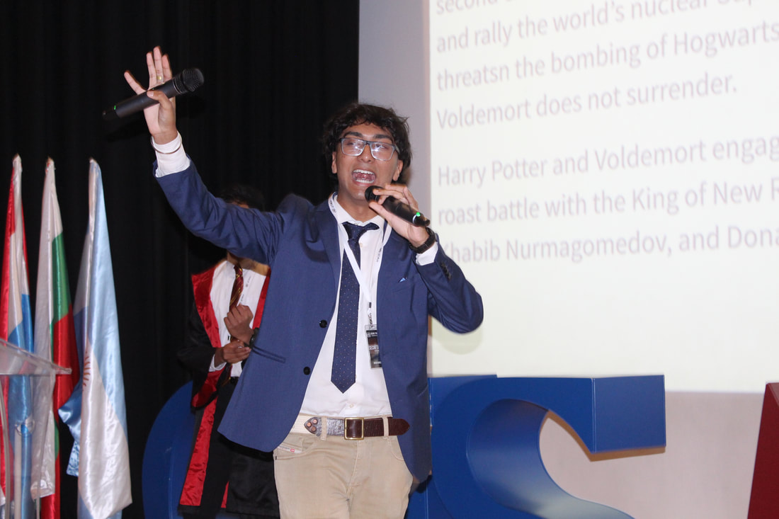 GFSMUN III, delegates during committee
