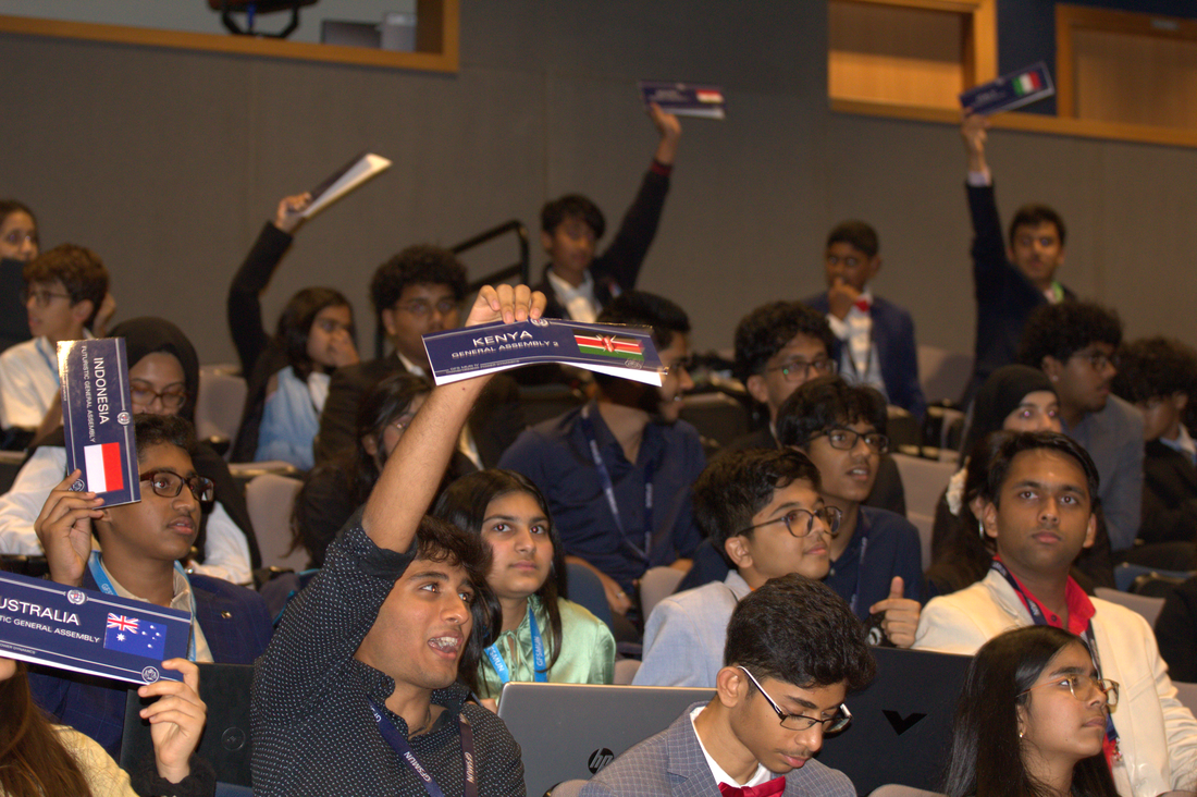 GFSMUN III, conference hall