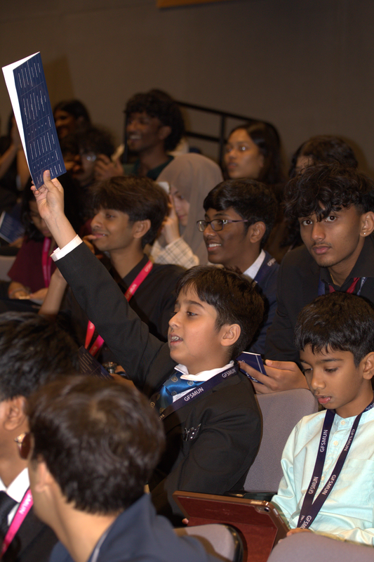 GFSMUN IV, opening plenary