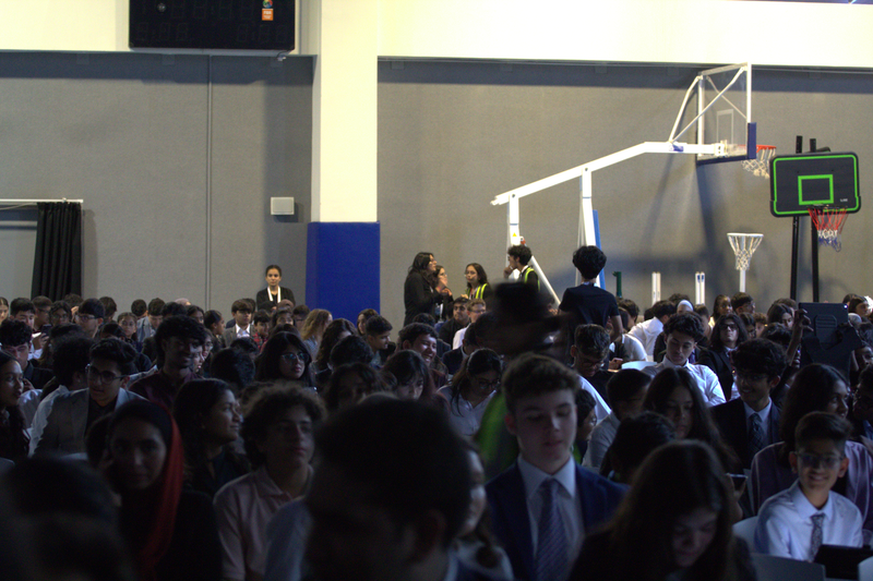GFSMUN IV, delegates seated for general assembly